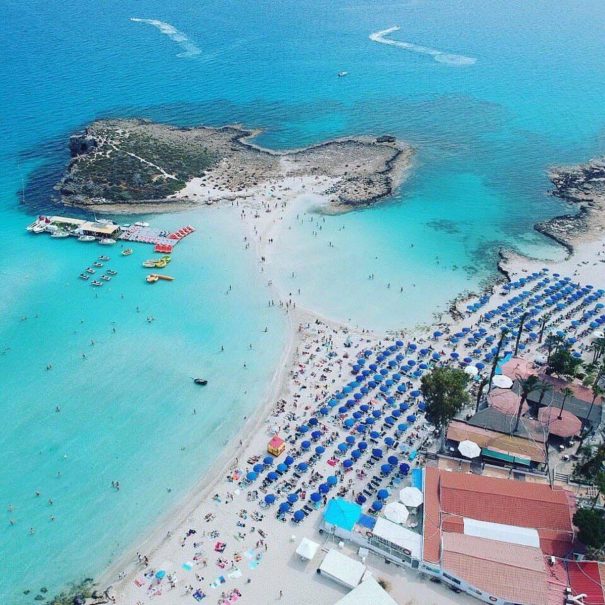 Swimming Trip in Ayia Napa Bay Nissi Beach